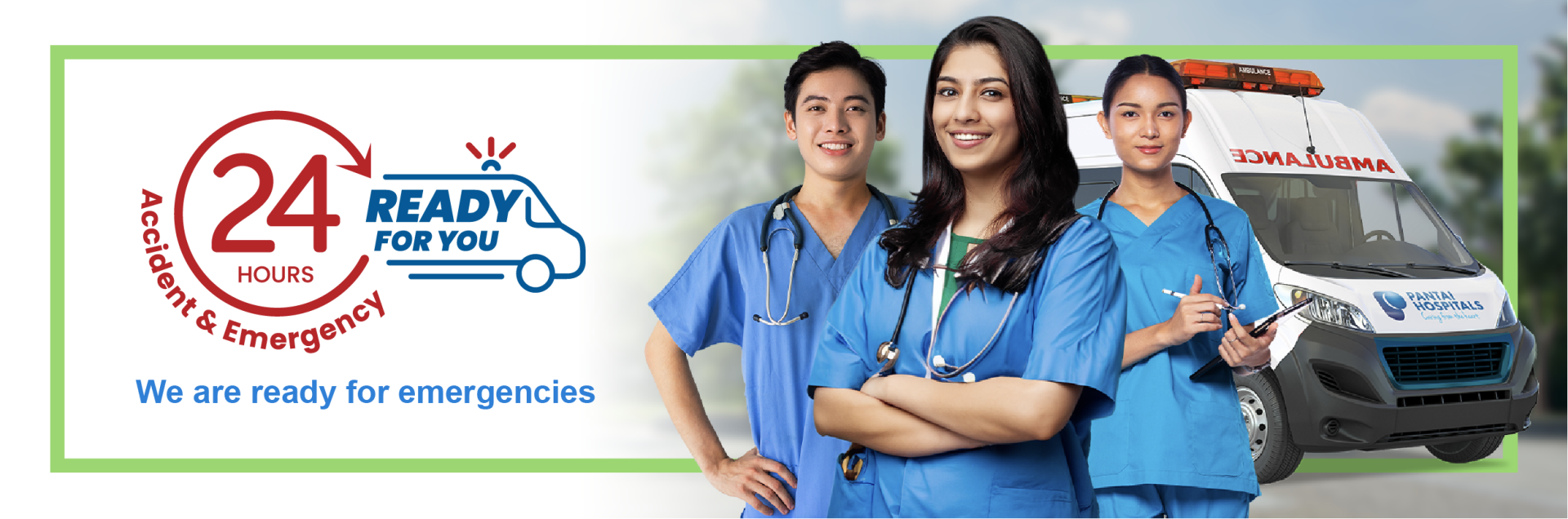 accident emergency banner